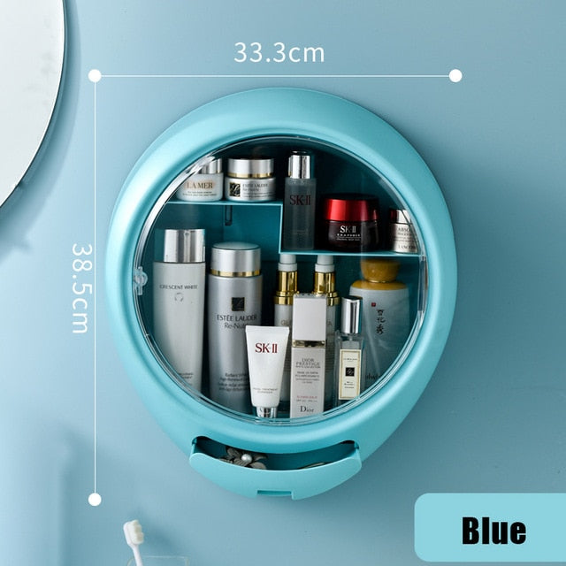 Wall-mounted Makeup Storage Box