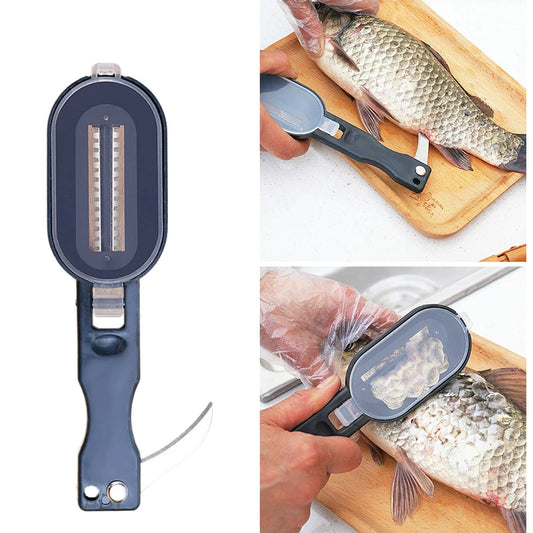 Fish Scale Scraper & Gutter